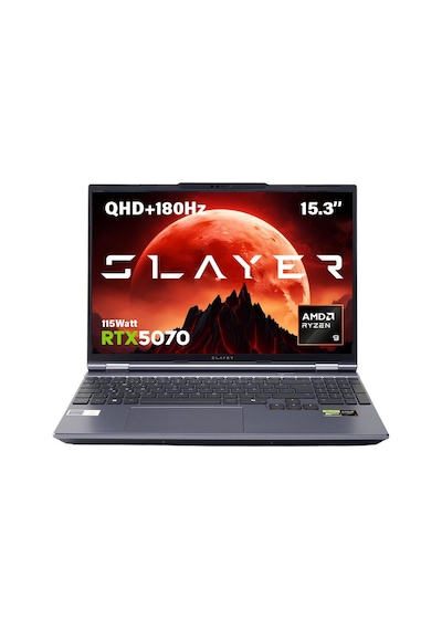 Game Garaj Slayer R9t2-5070 C3 Amd Ryzen 9 8945hx 32gb Ram 1tb Ssd Rtx5070 15.3" 180hz Qhd+ Ips Freedos Gaming Laptop