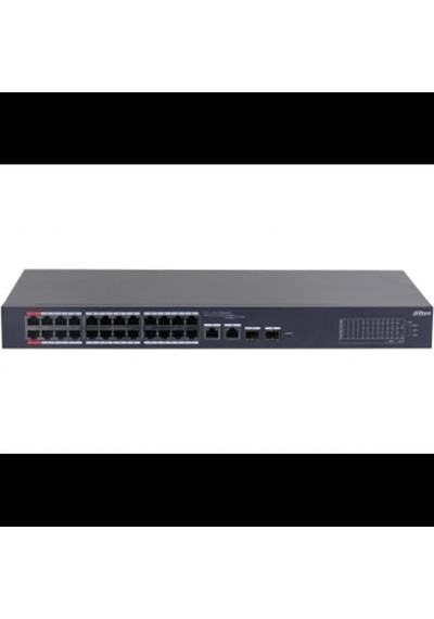 Dahua Cs4226-24et-375, 24port, Megabit, Poe 375w, 2 Port Gigabit Lan, 2 Port Sfp Gigabit Combo, Clou Dahua Cs4226-24et-375, 24port, Megabit, Poe 375w, 2 Port Gigabit Lan, 2 Port Sfp Gigabit Combo, Clou