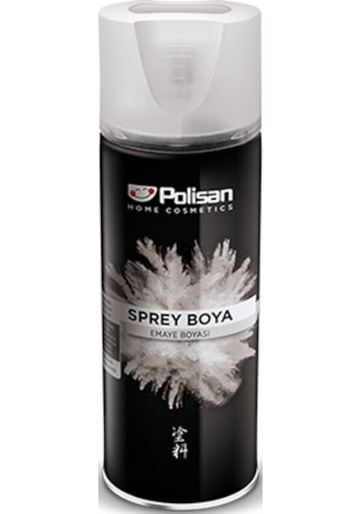 Polisan Emaye Sprey Boya. Emaye Beyaz 400 ML.