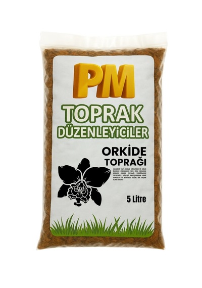 Orkide Toprağı 5 Litre Coco Chips, Sphagnum Yosunu Ve Kömür İçerikli, Yüksek Hava Geçirgen Özel Karışım 5 Litre