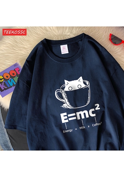 Noıssey Urban Pop Graphic Kadın Tişört Koleksiyonukod 5208 Lacivert