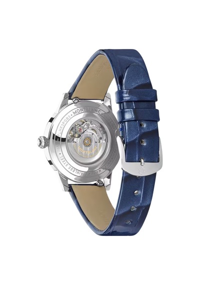 Montblanc Boheme Automatic Date 30 Mm Otomatik Saat 133306 Mavi