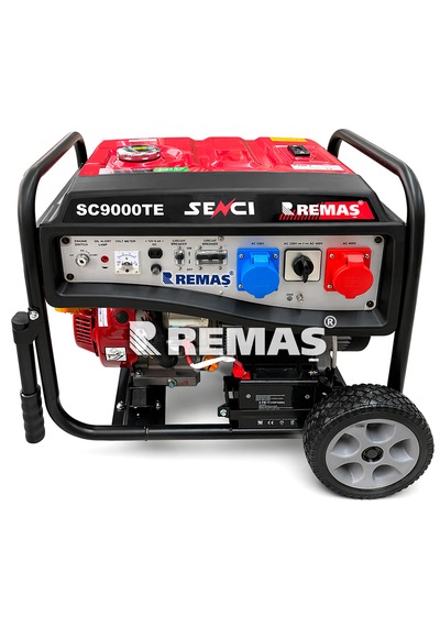 Senci Sc 9000 Te Dual 9 Kva Monofaze - Trifaze Benzinli Jeneratör