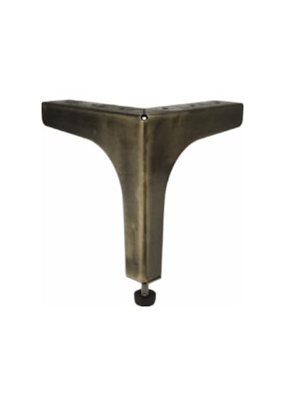4 Adet Klas Ayak Metal 12,5 Cm Antik Mobilya Koltuk Ayağı Antik Sarı