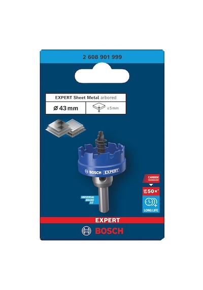Bosch Expert 43 Mm Karbür Elmaslı Inox Panç Testere 2608901999