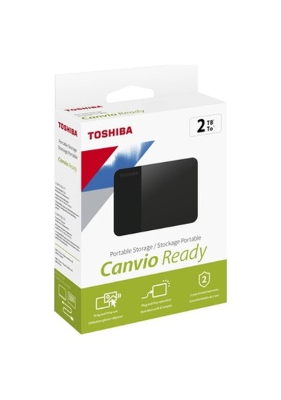 Toshiba 2tb Canvio Ready 2.5" Gen1 Usb 3.2 Harici Harddisk