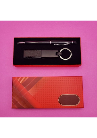 Siyah Touchpen Kalem Ve Anahtarlık Tdrtr