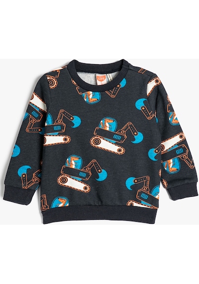 Koton Sweatshirt Vinç Baskılı Bisiklet Yaka Uzun Kollu Şardonlu Lacivert Desenli 4wmb10252tk 4WMB10252TK7D1 Lacivert Koton Sweatshirt Vinç Baskılı Bisiklet Yaka Uzun Kollu Şardonlu Lacivert Desenli 4wmb10252tk 4WMB10252TK7D1 Lacivert