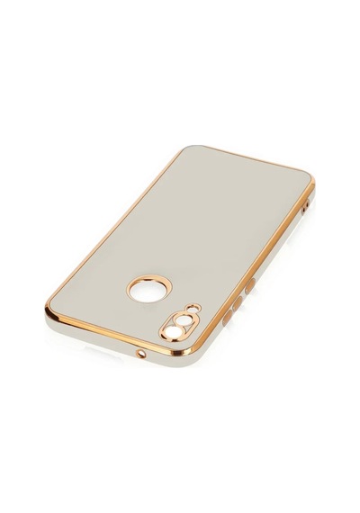 P20 Lite Kılıf Volet Silikon - Beyaz