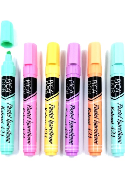 Picador Pastel Işaretleme Kalemi 6 Renk