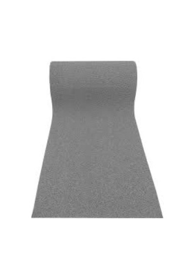 Abkplastik 14mm Kıvırcık Paspas Rulo 120 Cm X 4 M - Gri Çok Renkli