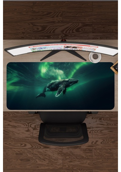 Orka Kaymaz Dikişli Kauçuk Oyuncu Mousepad V1 - 90x40 Xxl Gaming Mouse Pad Fare Altlığı