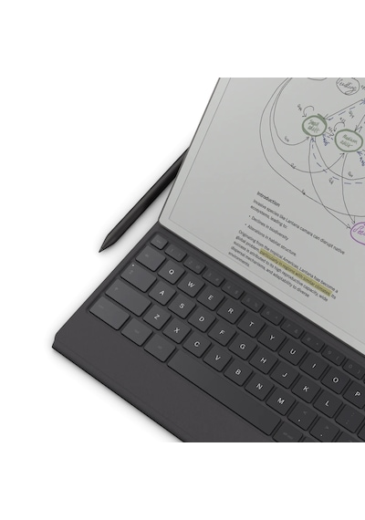Remarkable Paper Pro Tablet + Marker Plus Kalem + Klavyeli Kılıf Basalt
