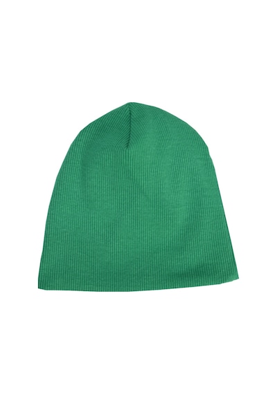 Luess Çocuk Unisex Fitilli Kışlık Bere Nefti Yeşil