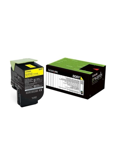 Tonersepeti Lexmark Cx410-80c80y0 Sarı Toner