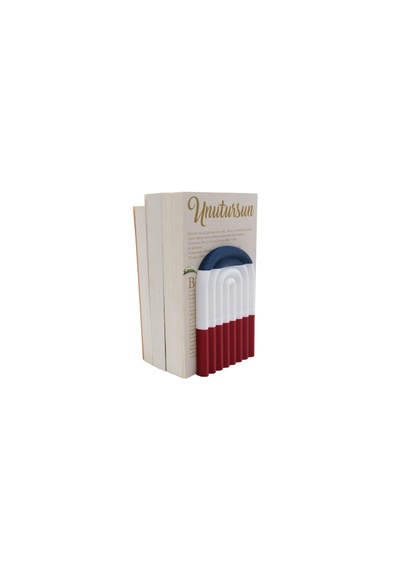 Modern Kemer Tasarımlı Blok Renkli Kitap Desteği