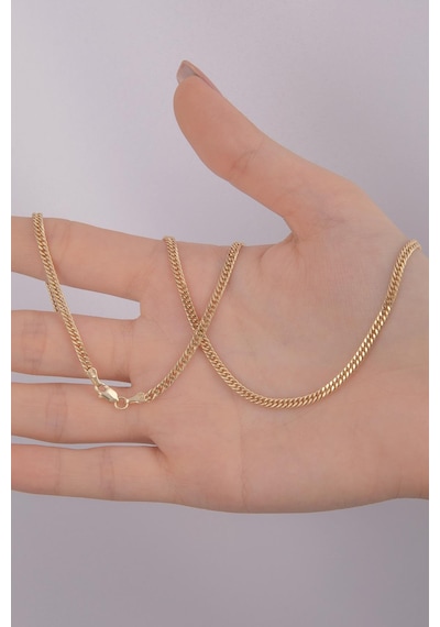 14 Ayar Altın Sıkı Gurmet Zincir 2.90 Mm Sarı Altın