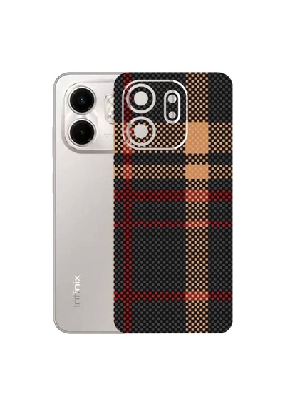 Kapps Infinix Smart 9 İle Uyumlu Rainbow Serisi Premium Arka Kapak Kaplama Kenarlar Yoktur 04520651