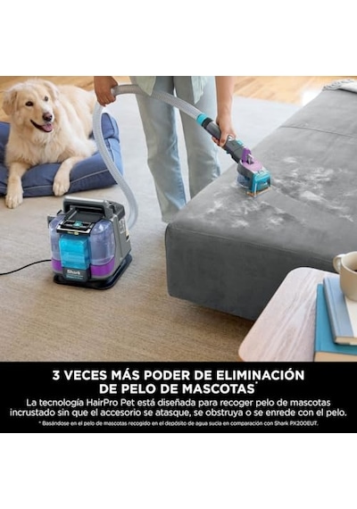 Ayrex Shark Stainstriker Hairpro - Pet Başlıklı, Koltuk Yıkama Ve Leke Çıkarma Makinesi Px250eut