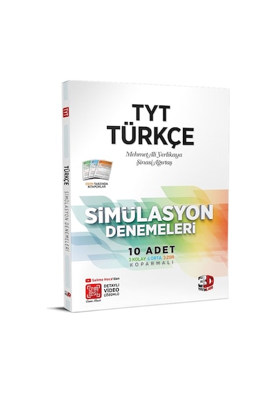 Tyt Türkçe 10 Lu Simülasyon Denemeleri 3D Yayınları (538901669)