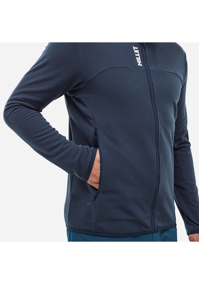 Millet Ubıc Lgrıd Jkt Erkek Polartec Ceket Tam Fermuar Mıv10448 N7317 Safir