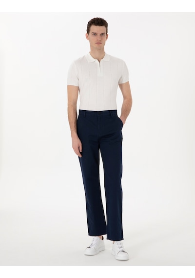 Pierre Cardin Erkek Lacivert Pantolon Kanvas-chino 50305588-vr033 Lacivert