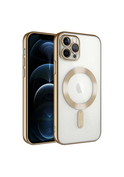 Apple Uyumlu iPhone 11 Pro Max Kılıf Kamera Korumalı Magsafe Wireless Ş