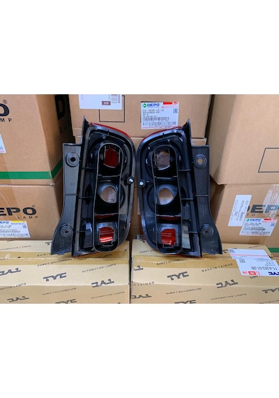 Nıssan Micra K12 2003-2008 Arası Tyc Sağ Ve Sol Stop Lambası Takım 26555-ax720 / 26550-ax720