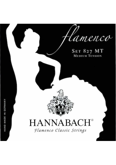 Hannabach 8278mt Flamenko Gitar Teli Alt 3'lü Set Medium Dengeli Flamenko Basları