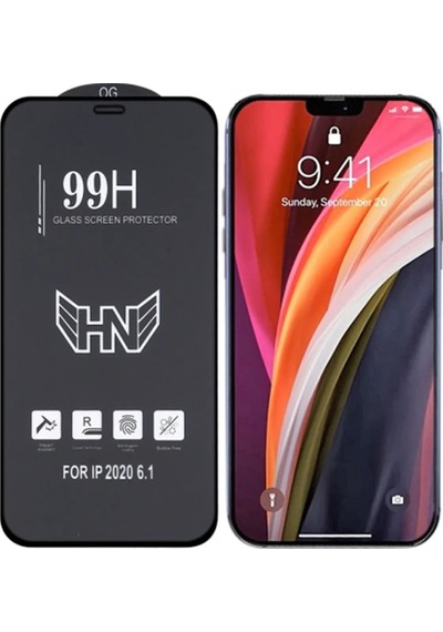 İphone 12/12 Pro 6.1 3d Full High Aluminum Tempered Cam Ekran Koruyucu- 5775 Mh-hs2916-8156