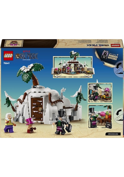 LEGO® ONE PIECE Dr. Hiriluk’un Sığınağı 75641 - 9 Yaş ve Üzeri Çocuklar için 3 Minifigür İçeren Oyuncak Yapım Seti (271 Parça)