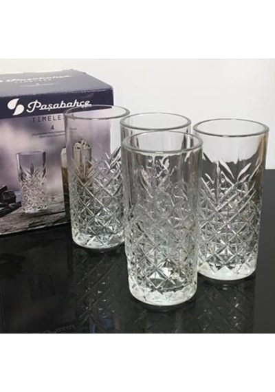 Paşabahçe 52820 Tımeless Bardak 295 CC 4 Lü
