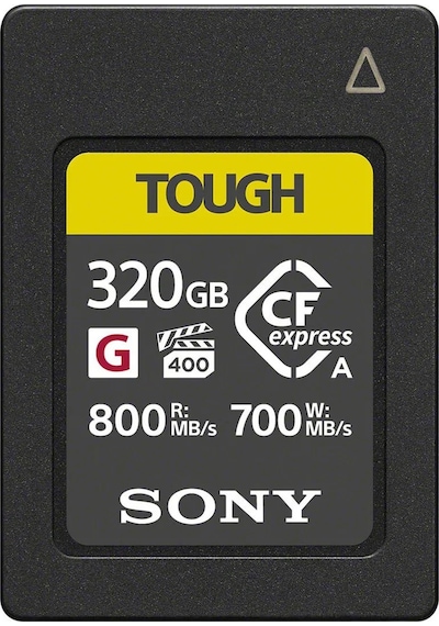 Sony Cea-g320t 320gb Cfexpress Type A Tough Hafıza Kartı