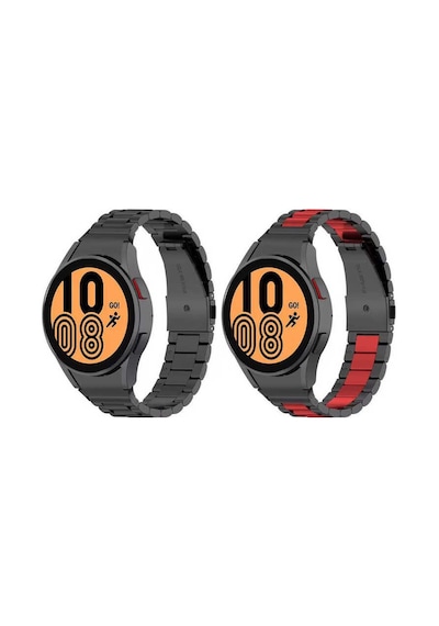 Galaxy Watch Uyumlu 4 44mm 20mm Metal Kordon Dönüştürücü Clo- Gümüş