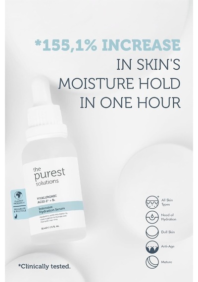 Yoğun Nemlendirme Ve Dolgunlaştırıcı Etkili, Yenileyici Cilt Bakım Serumu 30 Ml Hyaluronic Acid%2 + B5