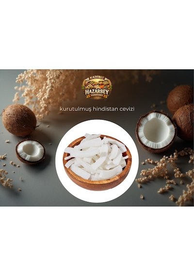 Kadirlihazarbey Kurutulmuş Hindistan Cevizi 100gr 100 G