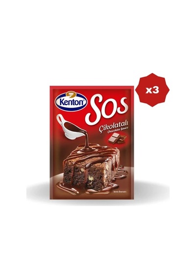 Kenton Sos Çikolatalı 128 Gr - 3 Adet