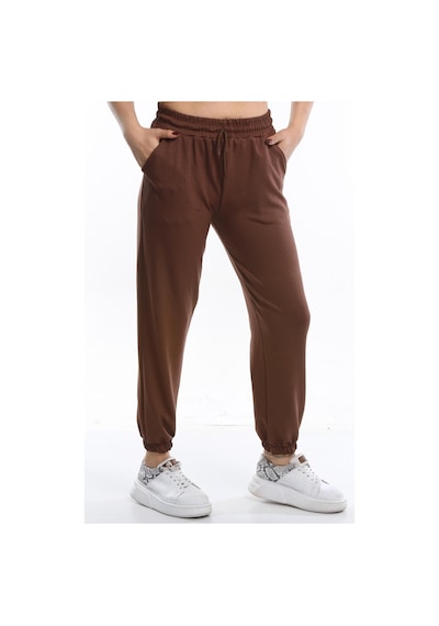 Monox Kadın Oys Jogger Modal Eşofman Altı Bordo