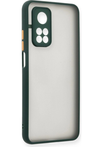 Xiaomi Mi 10t Kılıf Montreal Silikon Kapak Yeşil