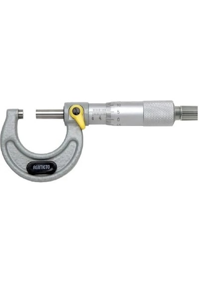 Asimeto Mekanik Dış Çap Mikrometresi 25-50mmx0.01