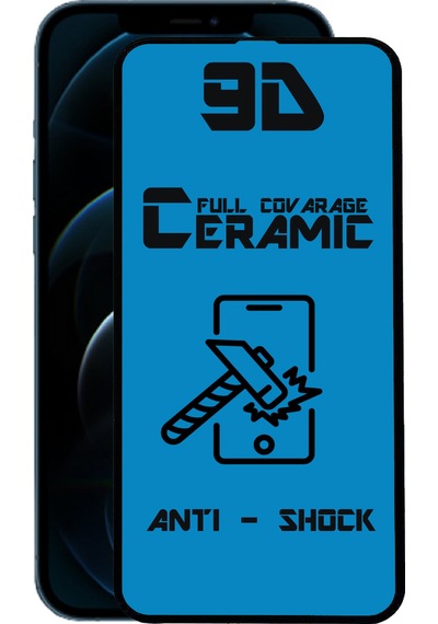 Apple Uyumlu   iPhone 12 Pro Max Tam Kaplayan Seramik Nano Esnek Ekran Koruyucu