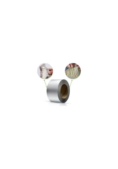 48 Mm X 2 Mt Gum Tape Tamir Bant - Alüminyum Folyolu Çamur Bant