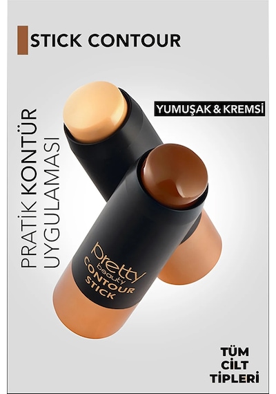 Pretty Pb-925 Matte Contour Stick No:01