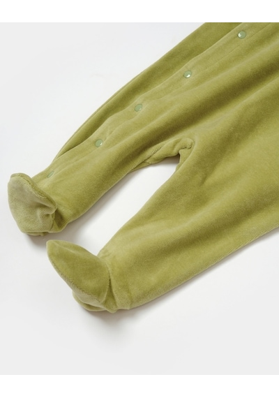 BabyCosy Organik Kadife Patikli Tulum Csyk6038 001
