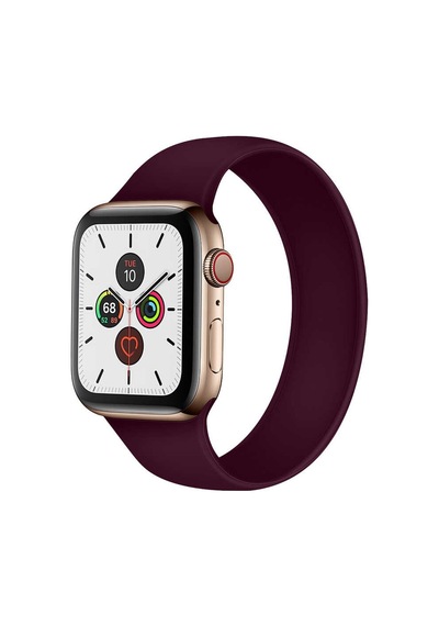 Watch 42mm Uyumlu Krd-31 Solo Loop Small Zore Kordon-beyaz