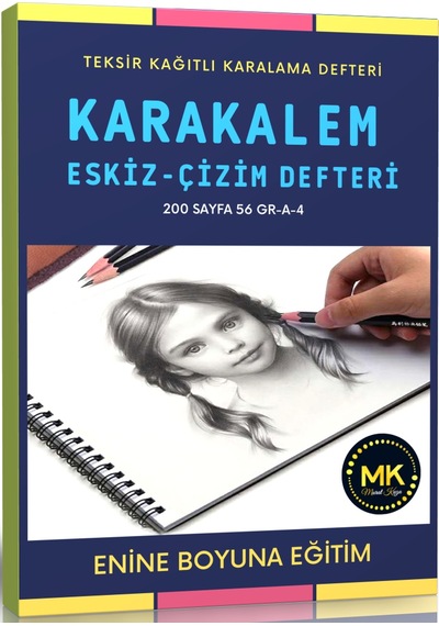 Karakalem Eskiz ve Çizim Defteri