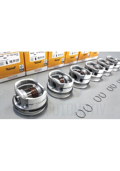 6 X Bmw Z3 E36 99-03 2.0i M52 B20 Piston Segman Seti Std Nüral