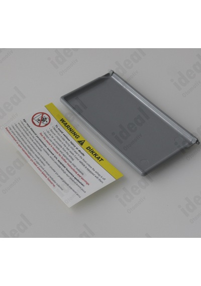 Mercedes C W203 C203 S203 2000-2011 Gri Güneşlik Ayna Kapağı
