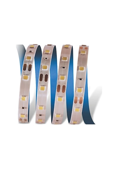 1 Adet 5 Metre Cata Ct 4480 İç Mekan 10 Çipli Şerit Led 12v 6400k Beyaz Işık