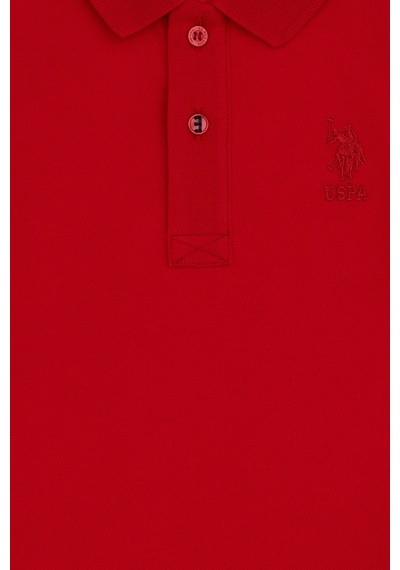 U.S. Polo Assn. Erkek Çocuk Kırmızı Basic Polo Yaka Tişört 50298049-VR030 U.S. Polo Assn. Erkek Çocuk Kırmızı Basic Polo Yaka Tişört 50298049-VR030